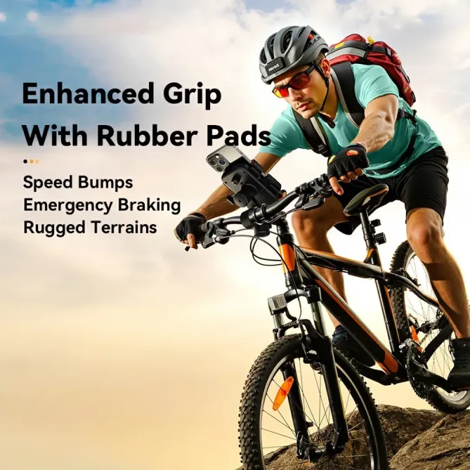 Support Téléphone Vélo Rétroviseur 360°