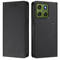 Étui Motorola Edge 70 cuir RFID RC01