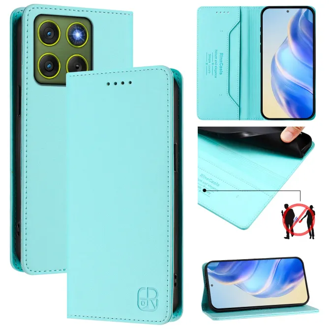 Étui Motorola Edge 70 cuir RFID RC01