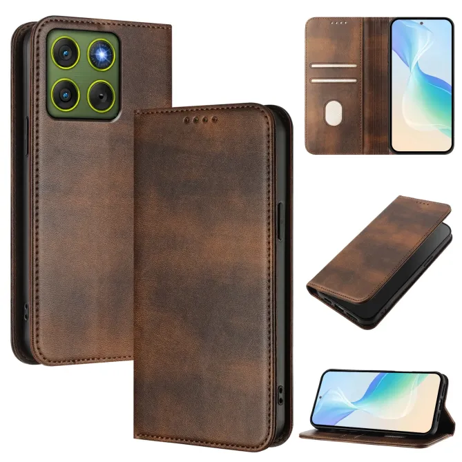 Flip Cover Motorola Edge 70 Effet Cuir Rétro | GAVEL