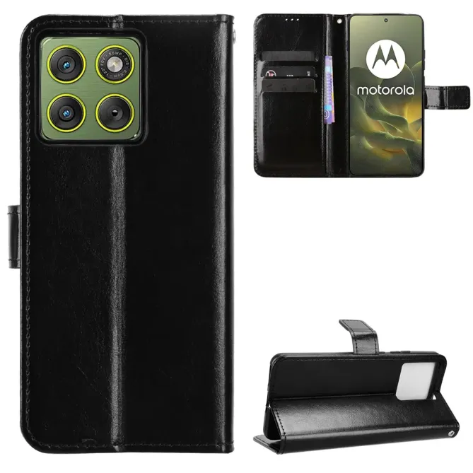 Housse Motorola Edge 70 | Cuir Patiné Style Vintage