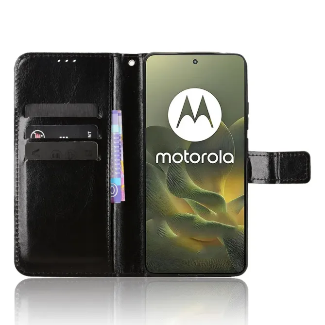 Housse Motorola Edge 70 | Cuir Patiné Style Vintage