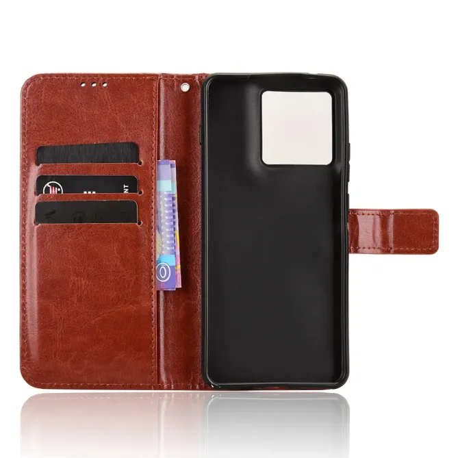 Housse Motorola Edge 70 | Cuir Patiné Style Vintage