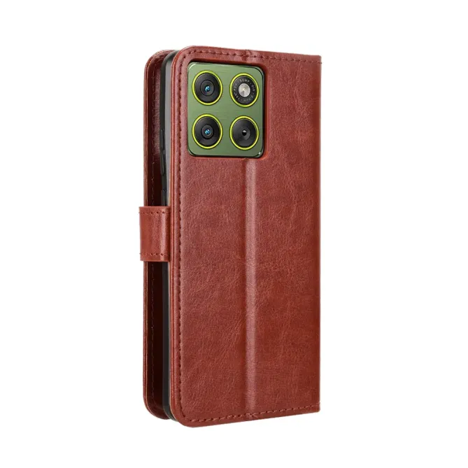 Housse Motorola Edge 70 | Cuir Patiné Style Vintage