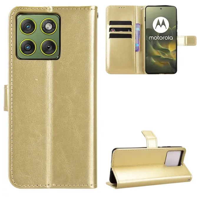 Housse Motorola Edge 70 | Cuir Patiné Style Vintage