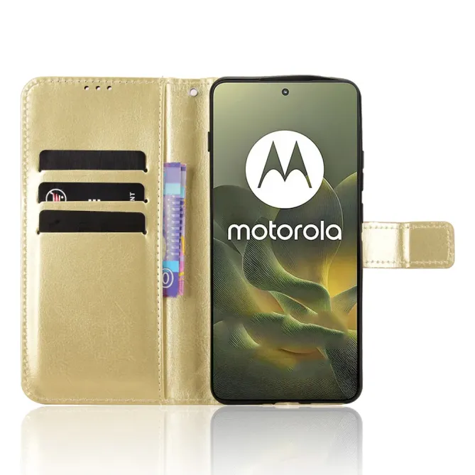 Housse Motorola Edge 70 | Cuir Patiné Style Vintage