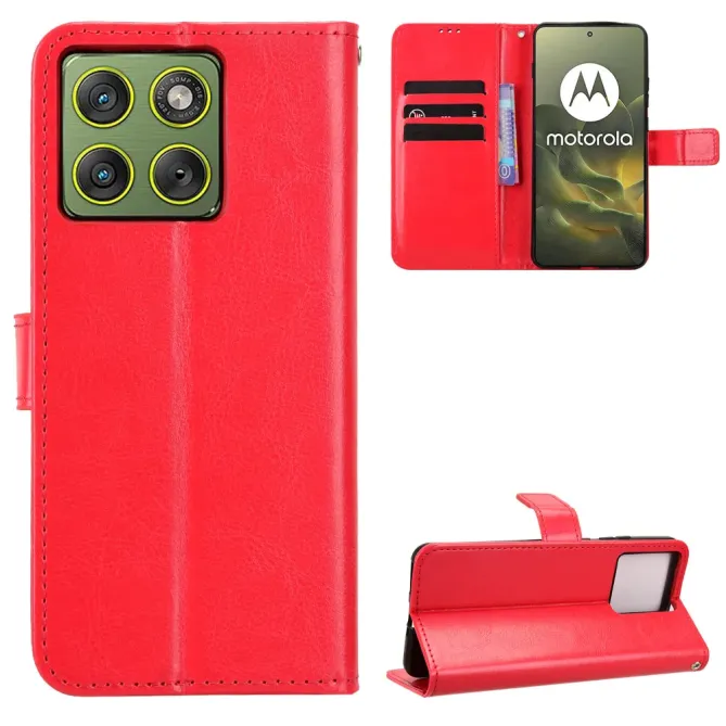Housse Motorola Edge 70 | Cuir Patiné Style Vintage