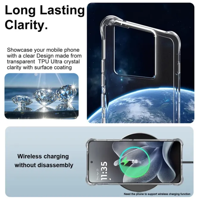 Coque Motorola Edge 70 Class Protect Transparent