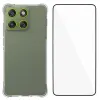Pack Motorola Edge 70 | Coque Coins Renforcés Transparente avec Verre 