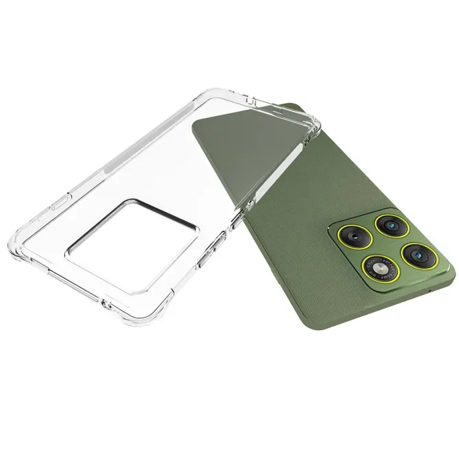 Pack Motorola Edge 70 | Coque Coins Renforcés Transparente avec Verre 