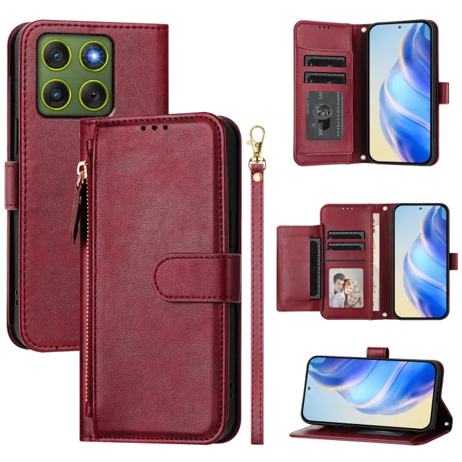 Housse Motorola Edge 70 Porte-Cartes à Lanière