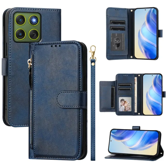 Housse Motorola Edge 70 Porte-Cartes à Lanière