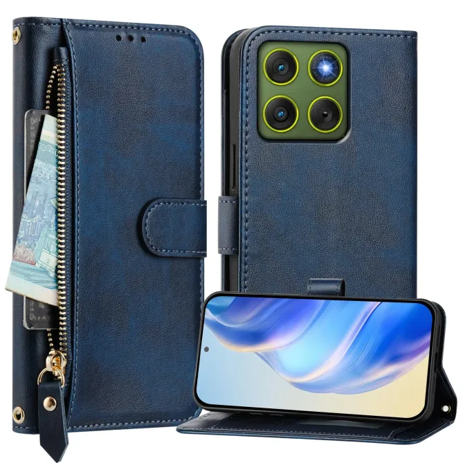 Housse Motorola Edge 70 Porte-Cartes à Lanière