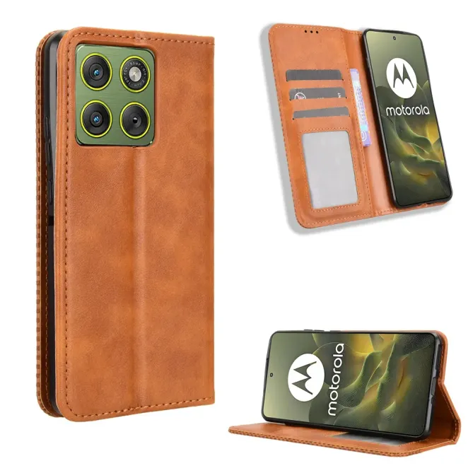 Housse Motorola Edge 70 Le Cirénius Style Cuir