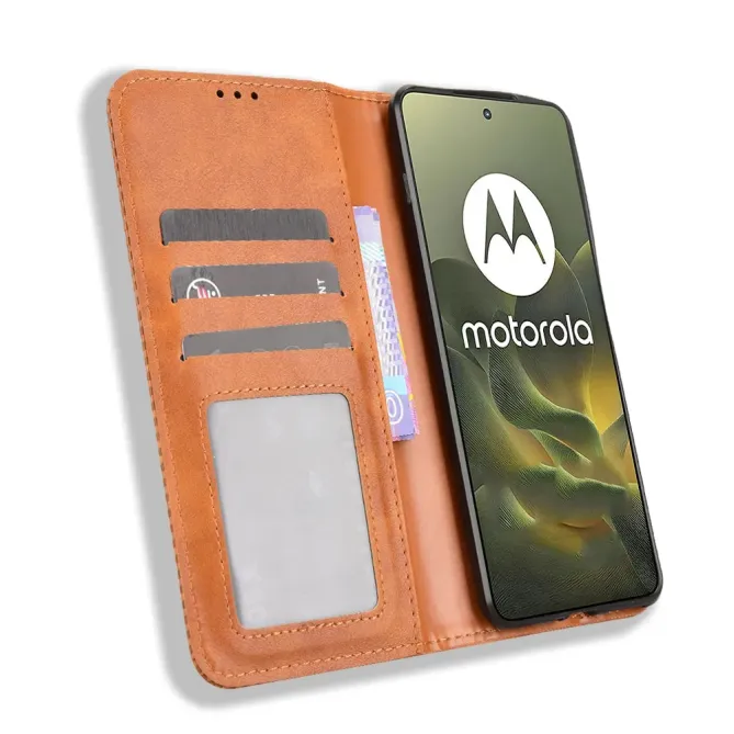 Housse Motorola Edge 70 Le Cirénius Style Cuir