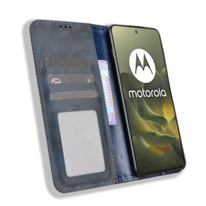 Housse Motorola Edge 70 Le Cirénius Style Cuir