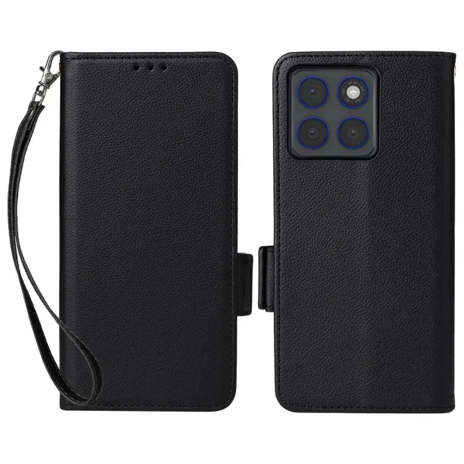 Housse Motorola Edge 70 effet cuir à Lanière | FOLKEN