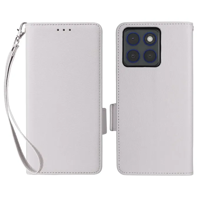 Housse Motorola Edge 70 effet cuir à Lanière | FOLKEN