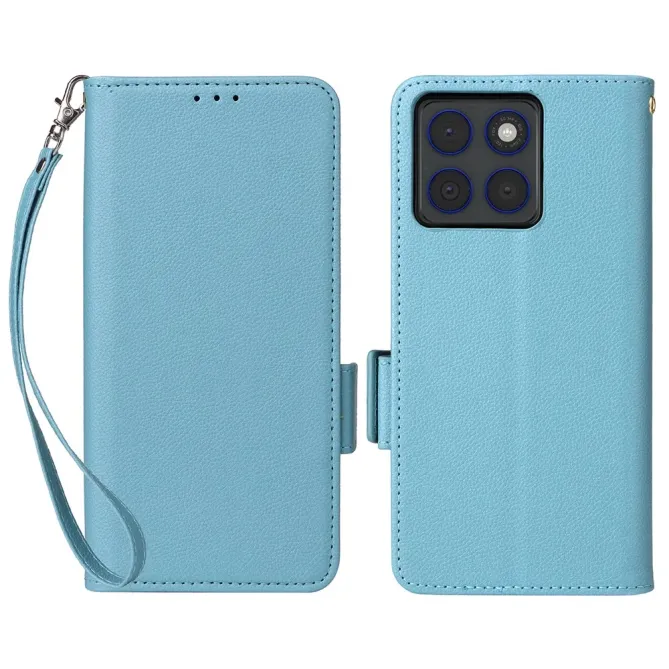 Housse Motorola Edge 70 effet cuir à Lanière | FOLKEN