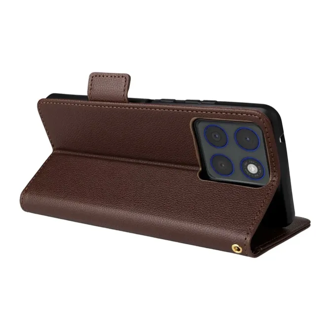 Housse Motorola Edge 70 effet cuir à Lanière | FOLKEN