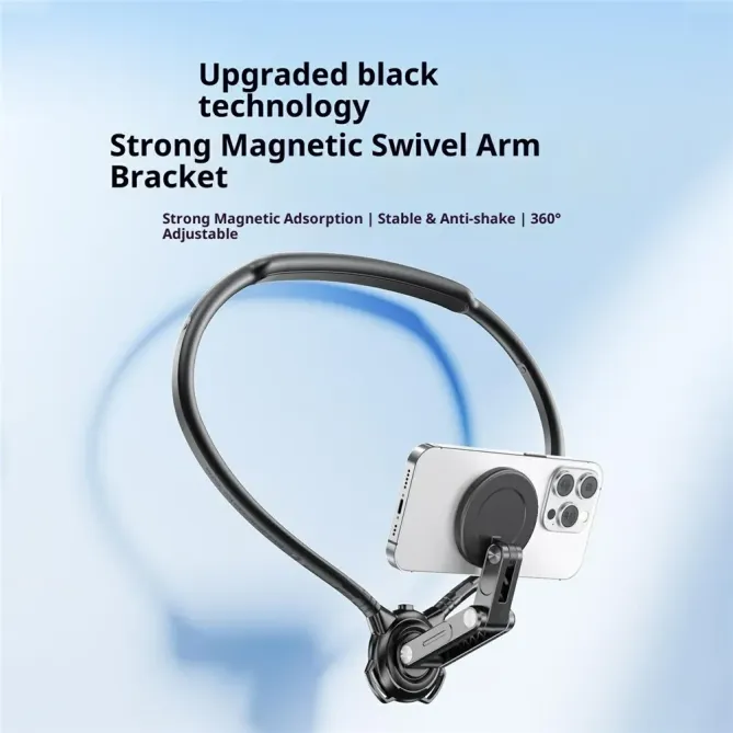 Support tour de cou magnétique universel | VLOGGER G02S