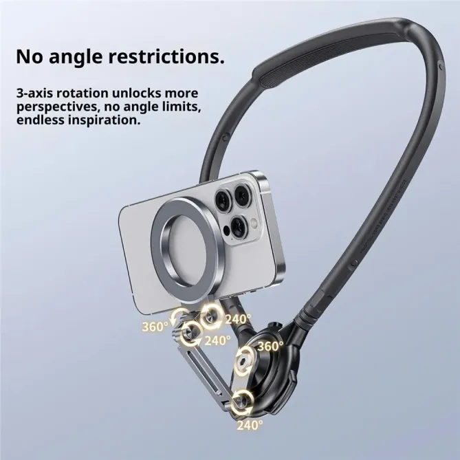 Support tour de cou magnétique universel G03J | CREATOR