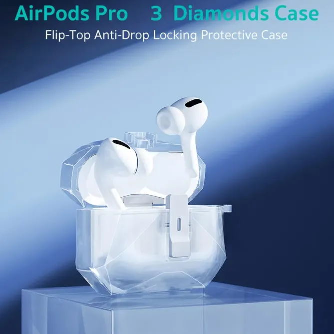 Coque AirPods Pro 3 rigide | DiamondLock Series