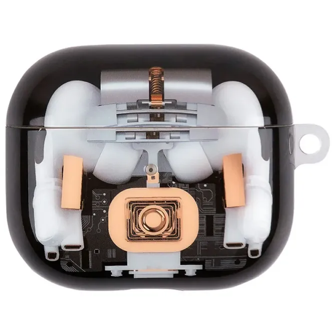 Coque AirPods Pro 3 design mécanique | MECHA SHELL