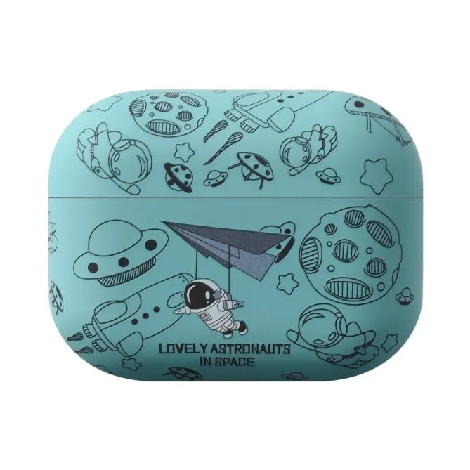 Coque AirPods Pro 3 verte astronaute | ORBITA GREEN