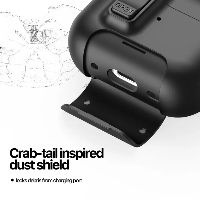 Coque AirPods Pro 3 avec support multi-angle | PECQ