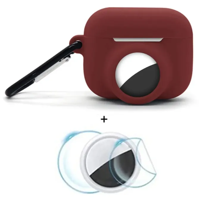 Coque AirPods Pro 3 2-en-1 avec AirTag intégré | TRACKSHELL