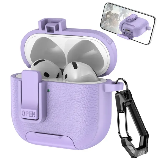 Coque AirPods Pro 3 verrou et support intégré | LOCKSTAND