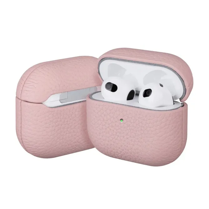 Coque AirPods Pro 3 cuir véritable | LITCHI EDITION