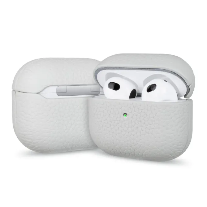Coque AirPods Pro 3 cuir véritable | LITCHI EDITION