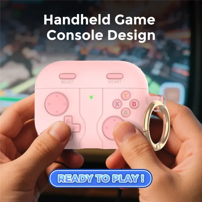 Coque AirPods Pro 3 manette de jeu, étui silicone épais