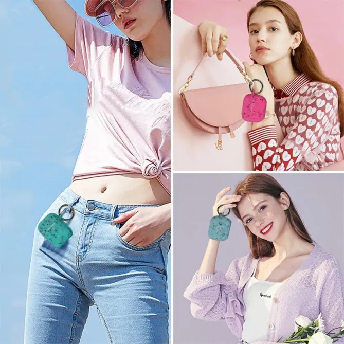 Coque AirPods Pro 3 Luminous Vert Tacheté | Collection ÉCLAT