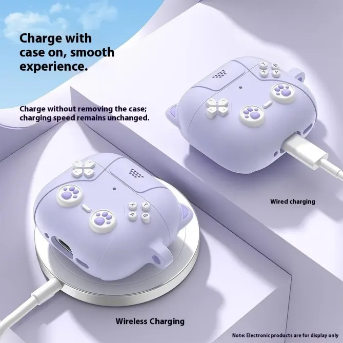 Coque AirPods Pro 3 Chat Kawaii | Collection NYAN