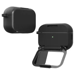 Coque AirPods Pro 3 avec Support Pliable et Miroir Intégré