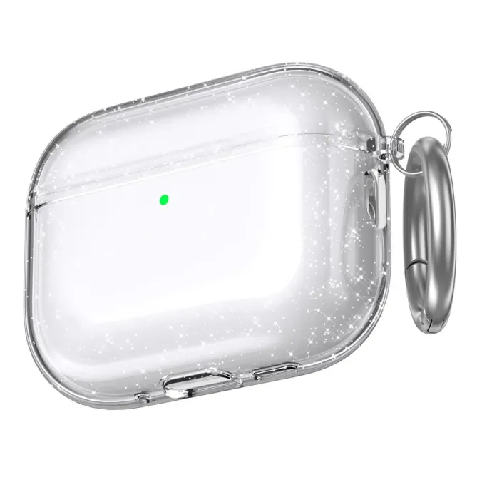 Coque AirPods Pro 3 transparente scintillante | CRYSTAL GLOW