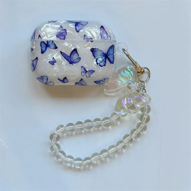 Coque AirPods 4 Papillon Nacré | PSYCHÉ