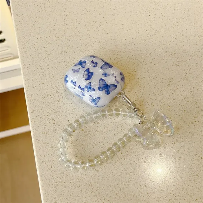 Coque AirPods 4 Papillon Nacré | PSYCHÉ