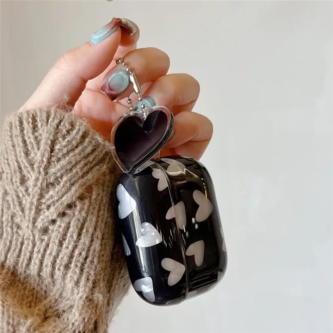 Coque AirPods 4 Cœurs Nacrés | ÉCLAT