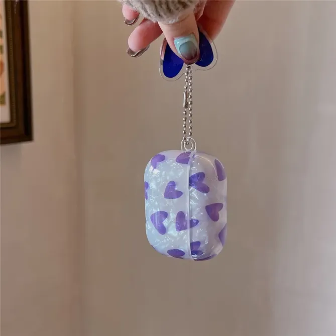 Coque AirPods 4 Cœurs Nacrés | ÉCLAT