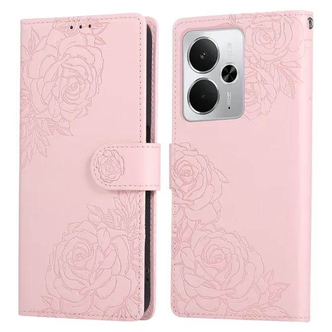 Housse Realme 14 5G / P3 5G / 14T 5G Rose Éclose