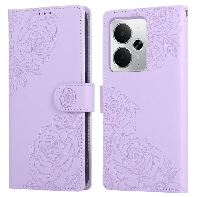 Housse Realme 14 5G / P3 5G / 14T 5G Rose Éclose