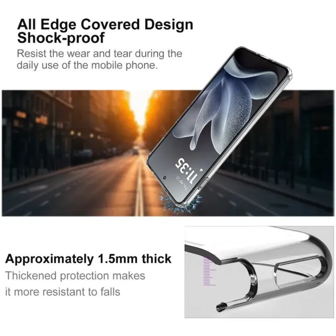 Coque Motorola Edge 70 Transparente IMAK UX-10