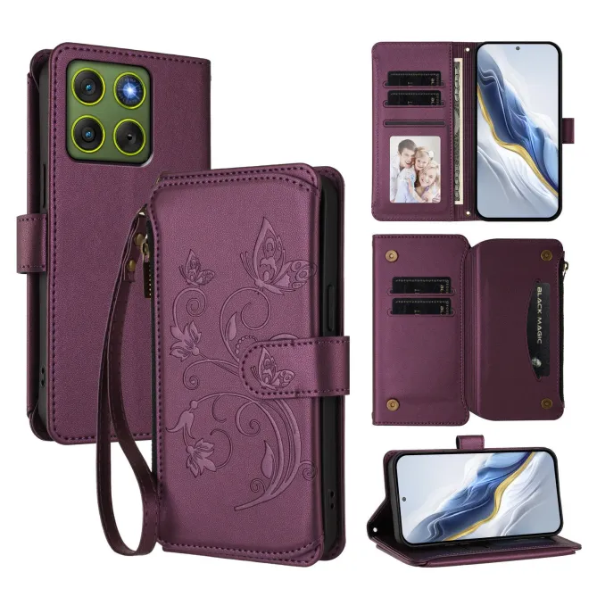 Housse Motorola Edge 70 Papillon Zippée | FÉERIE