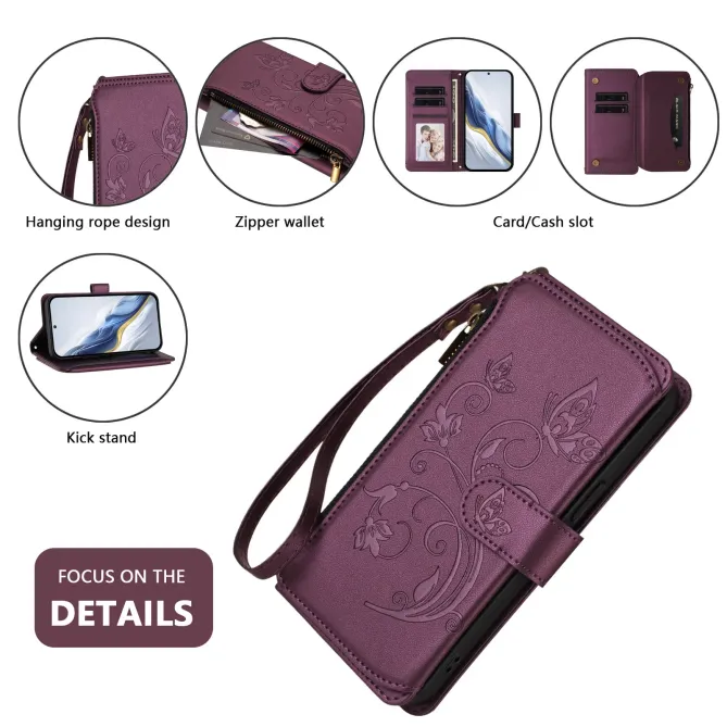 Housse Motorola Edge 70 Papillon Zippée | FÉERIE
