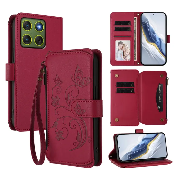 Housse Motorola Edge 70 Papillon Zippée | FÉERIE