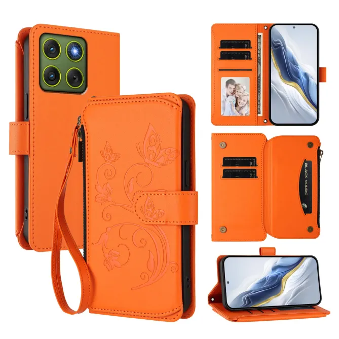 Housse Motorola Edge 70 Papillon Zippée | FÉERIE